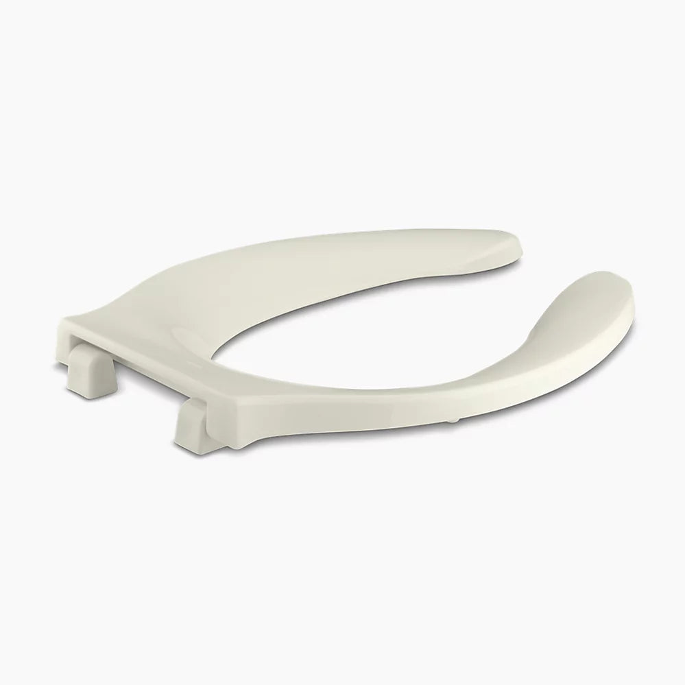 Kohler Elongated toilet seat with integrated handle and check hinge