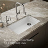 Kohler Riverby® 33" undermount single-bowl kitchen sink