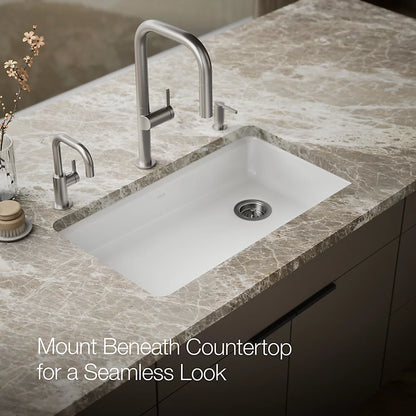 Kohler Riverby® 33" undermount single-bowl kitchen sink