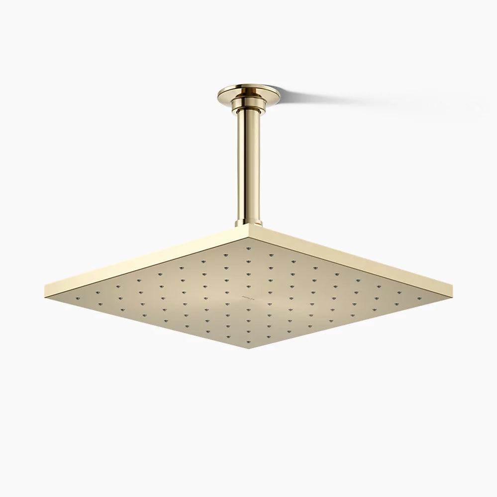 Kohler Contemporary Square 10" single-function rainhead, 2.5 gpm