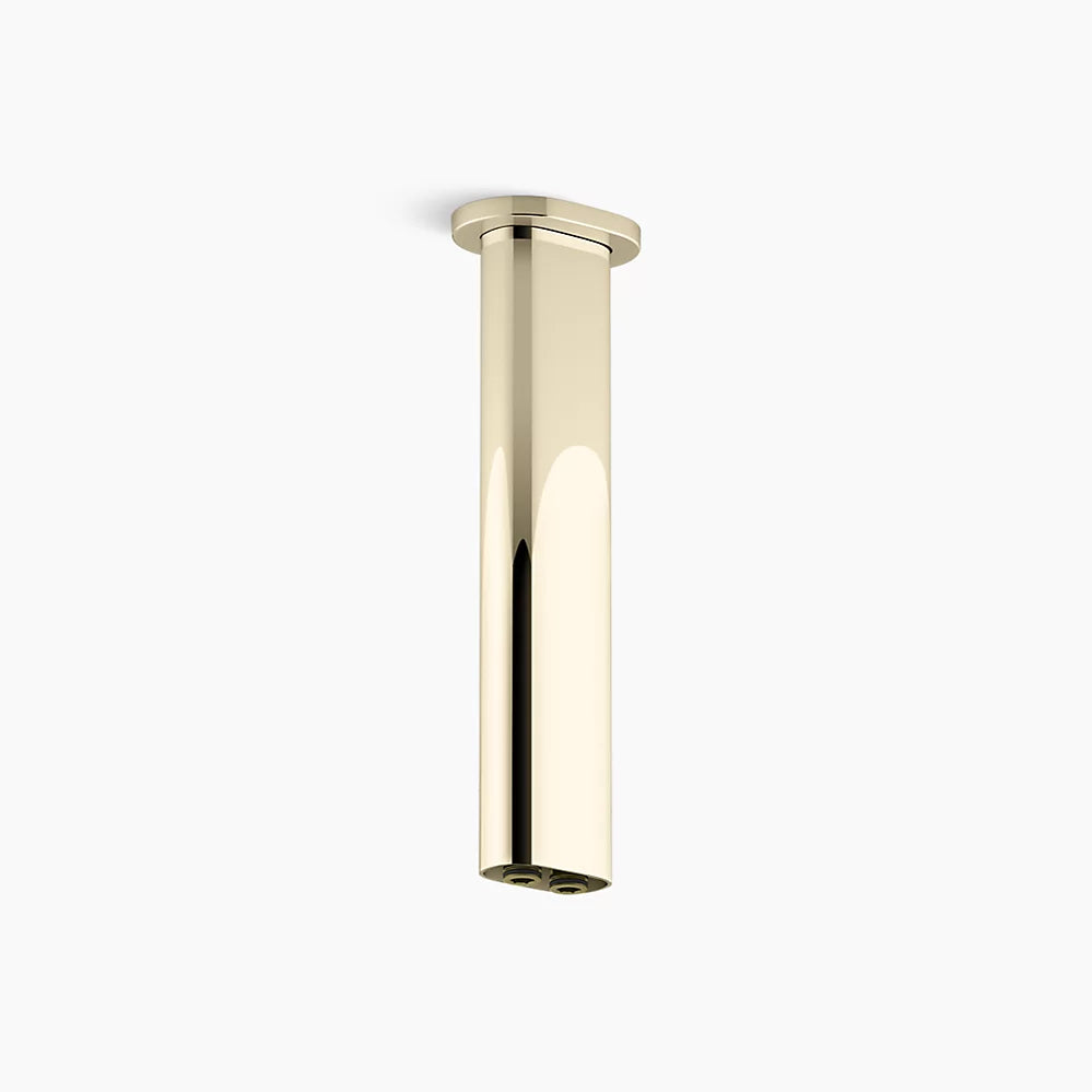 Kohler 10" ceiling-mount two-function rainhead arm and flange