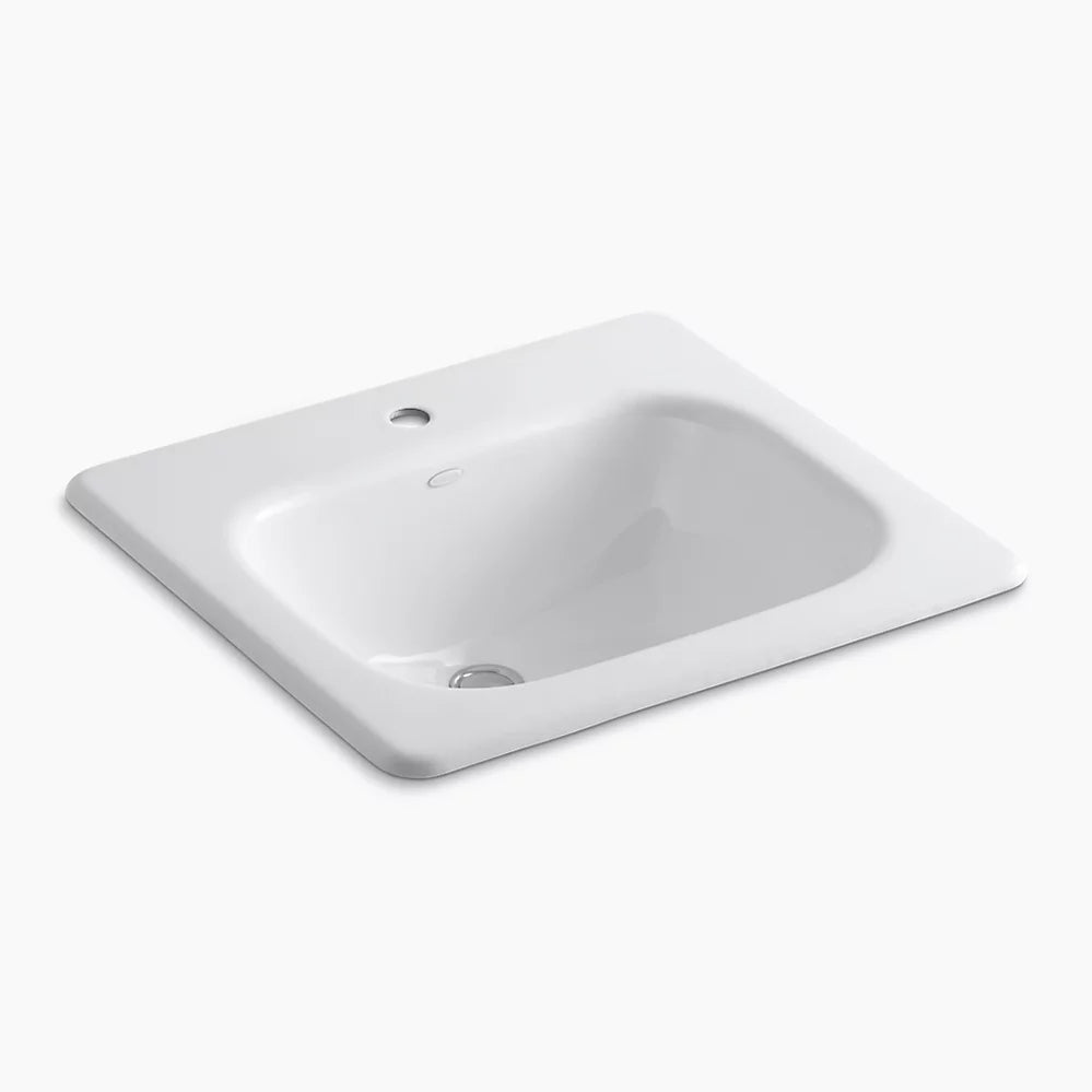 Kohler 21" rectangular drop-in bathroom sink