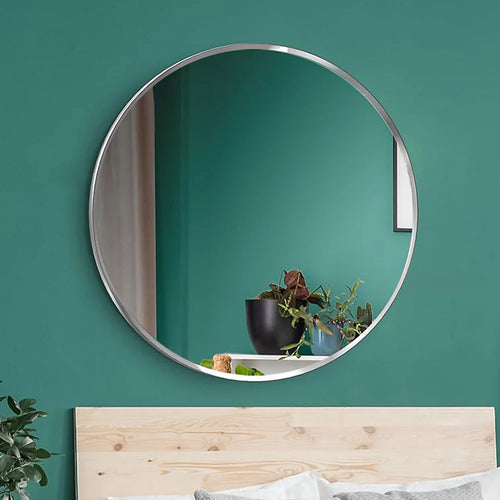 Kohler 28" round framed mirror