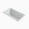 Kohler 60" x 32" drop-in heated whirlpool bath