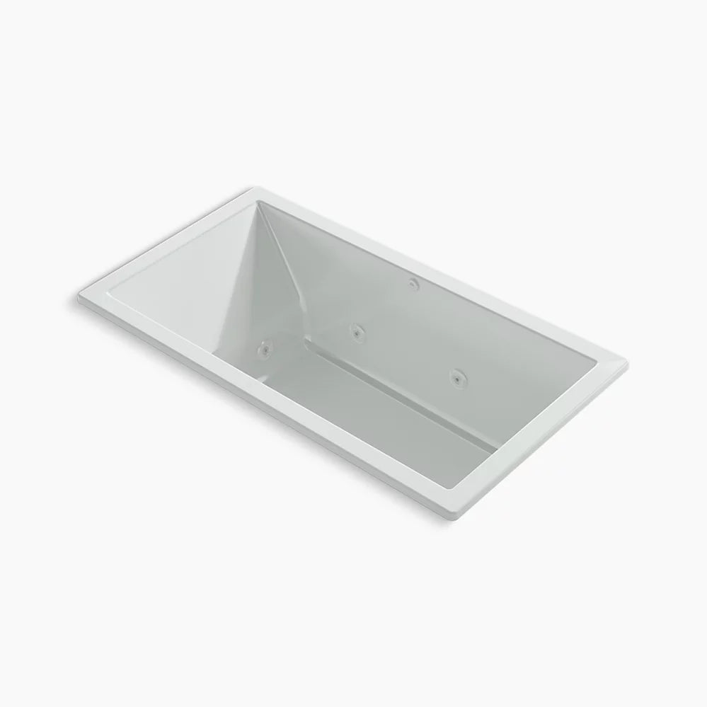 Kohler 60" x 32" drop-in heated whirlpool bath