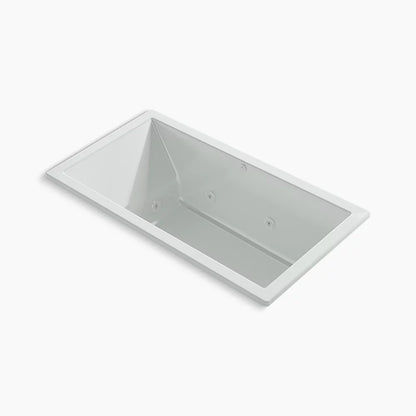 Kohler 60" x 32" drop-in heated whirlpool bath