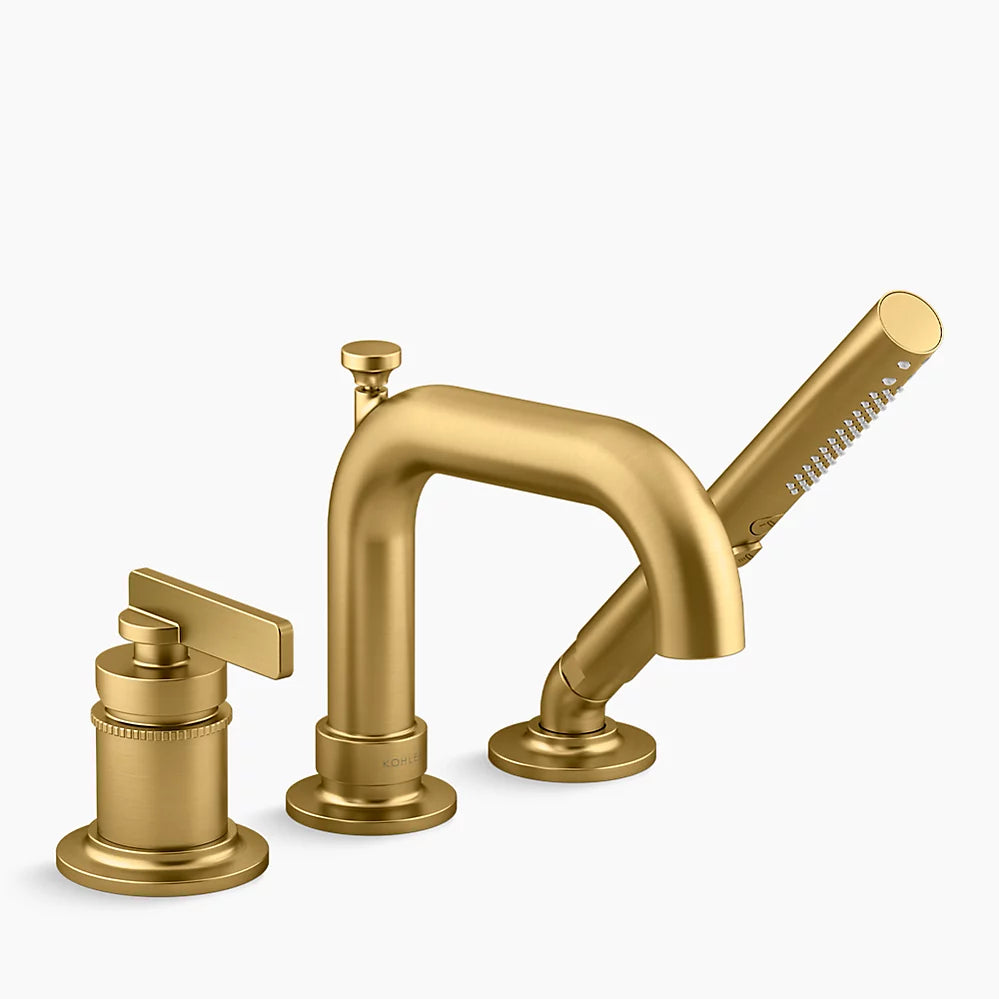 Kohler Deck-mount bath faucet with handshower