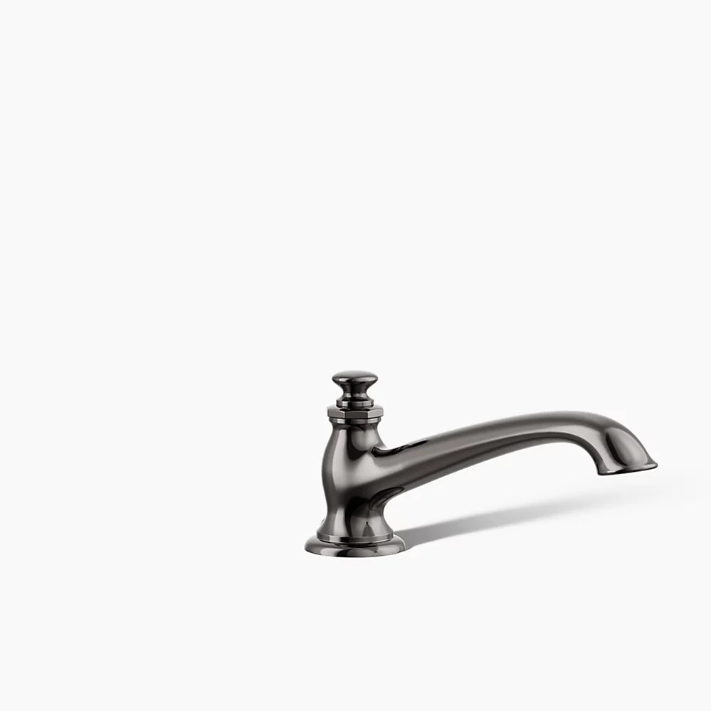 Kohler Deck-mount bath spout with flare design