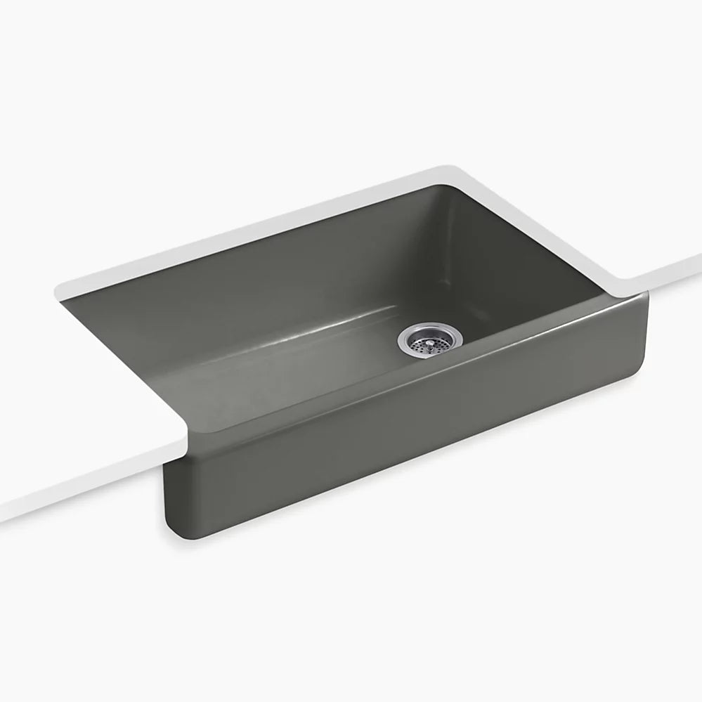 Kohler 35-1/2" undermount single-bowl farmhouse kitchen sink