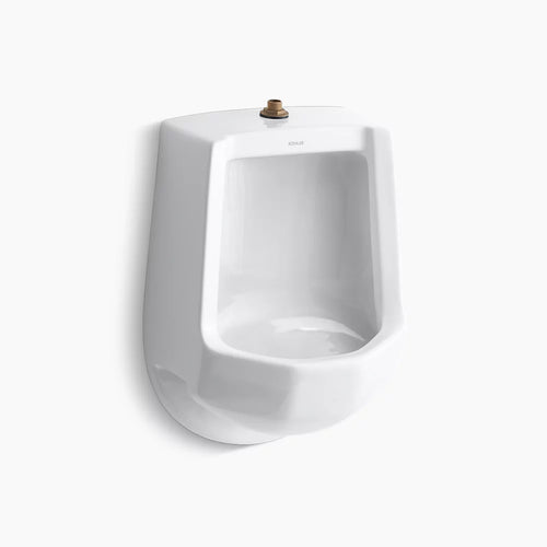 Kohler Siphon-jet half-stall 1.0 gpf urinal, top spud