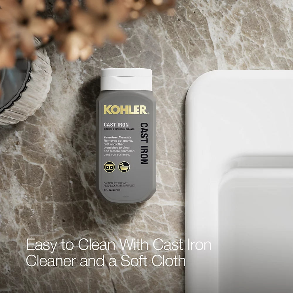 Kohler Riverby® 33" top-mount double-bowl kitchen sink