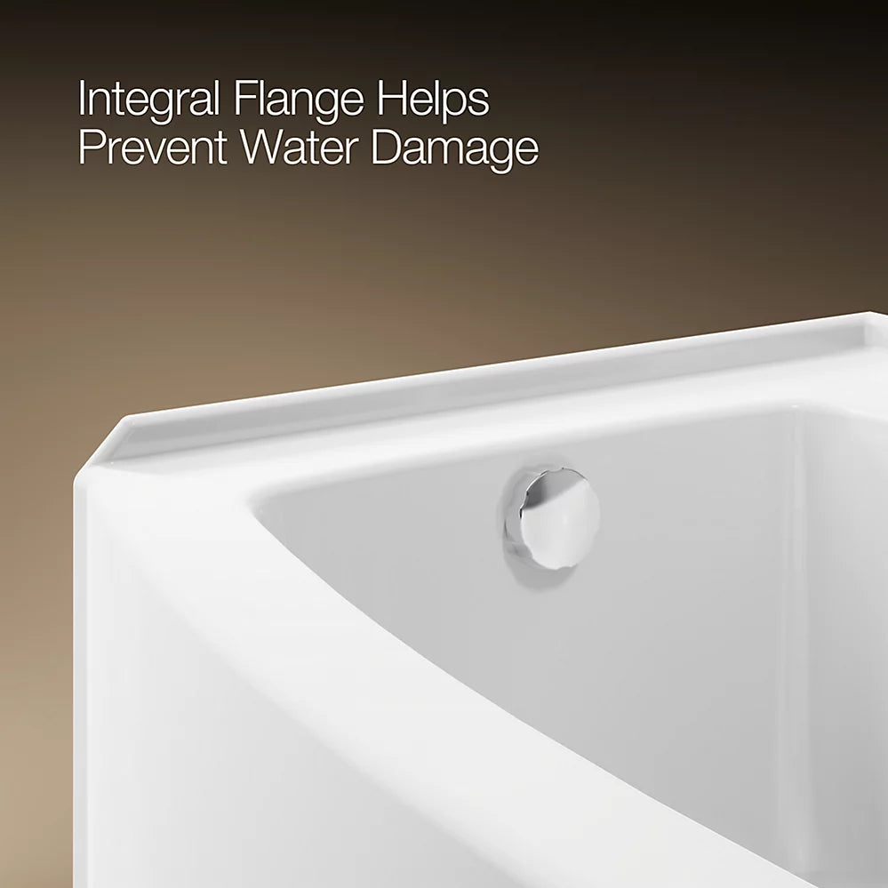 Kohler Expanse 60" x 30" Alcove bath, left drain