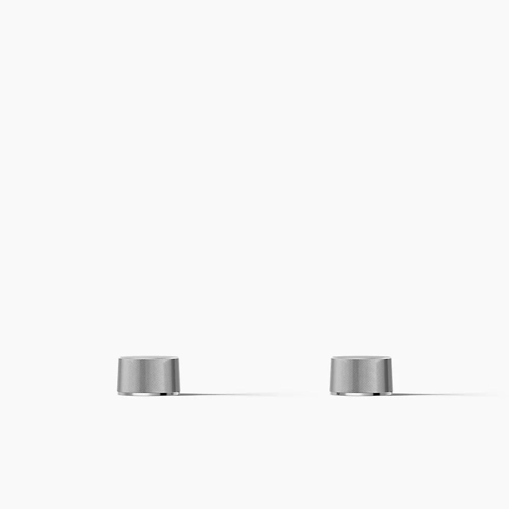 Kohler Deck-mount bath faucet handles with Oyl design