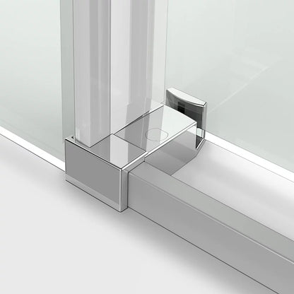 Kohler Sliding shower door, 78" H x 44-5/8 - 47-7/8" W, with 3/8" thick Crystal Clear glass