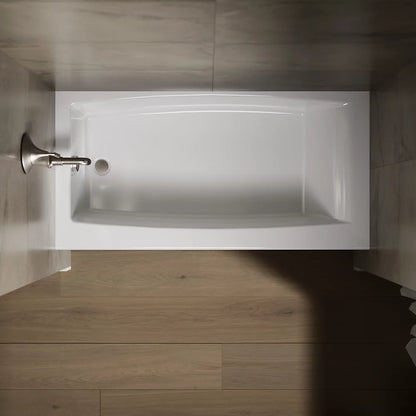 Kohler Entity 60" x 30" alcove bath, left drain