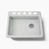 Kohler Riverby® 25" undermount single-bowl kitchen sink