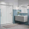 Kohler 79-1/16" H sliding shower door with 5/16"-thick glass