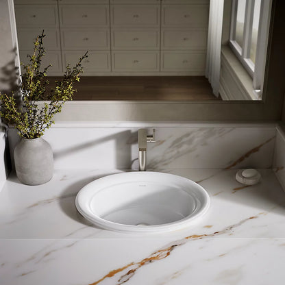 Kohler 21" oval drop-in bathroom sink