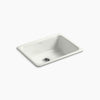 Kohler 24-1/4" top-/undermount single-bowl bar sink