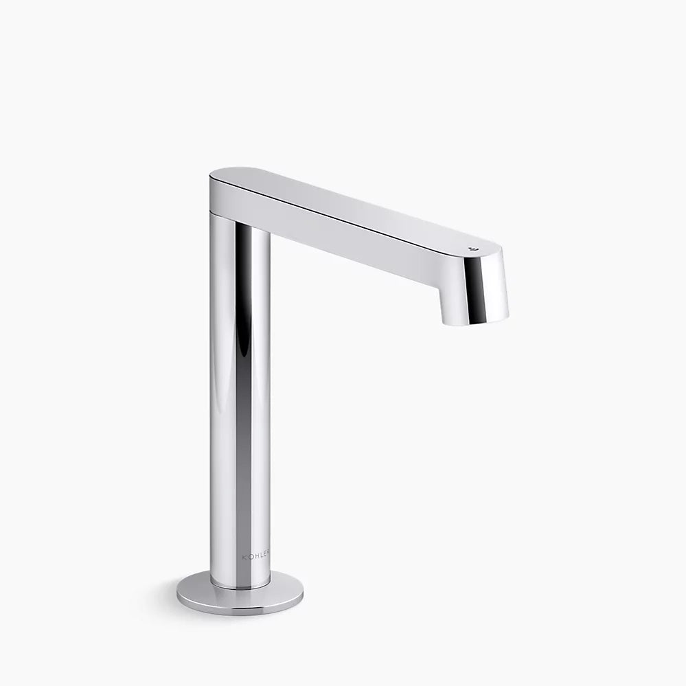 Kohler Components Touchless Lavatory With Kinesis Sensor Technology Dc-powered 0 35 GPM Single-Hole Bathroom Faucet