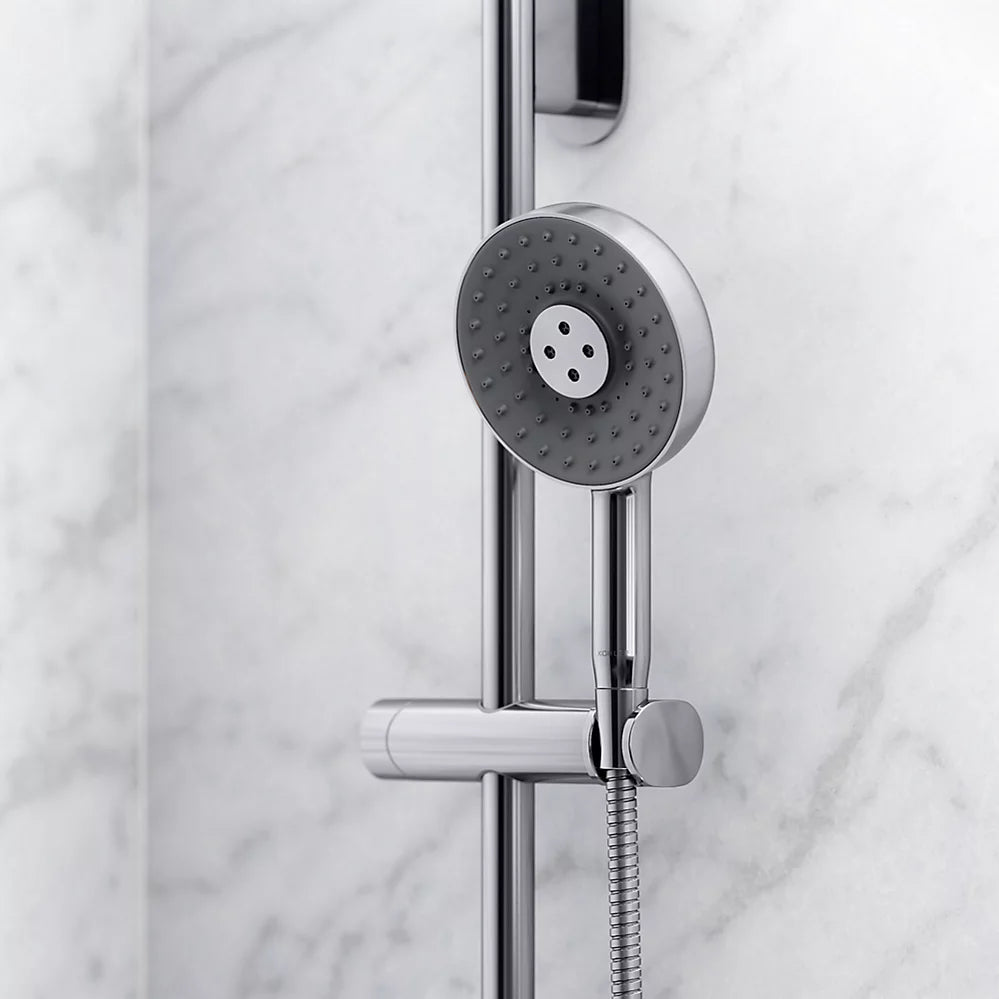 Kohler Round three-function handshower, 1.75 gpm