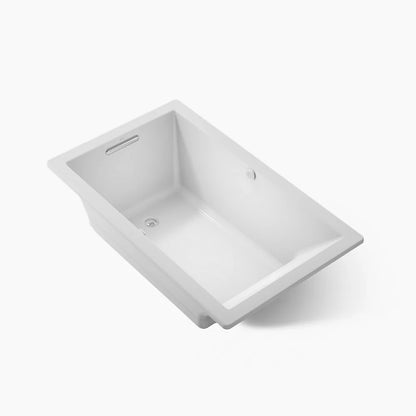 Underscore® 60" x 36" drop-in Heated BubbleMassage™ air bath with Bask® heated surface