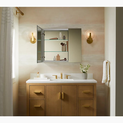Kohler Premium XL 30" x 26" rectangular two-door medicine cabinet