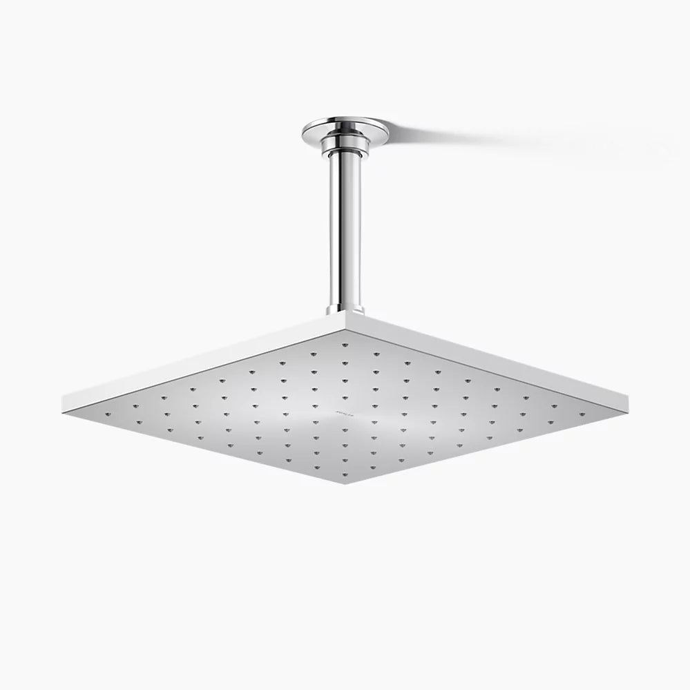 Kohler Contemporary Square 10" single-function rainhead, 2.5 gpm