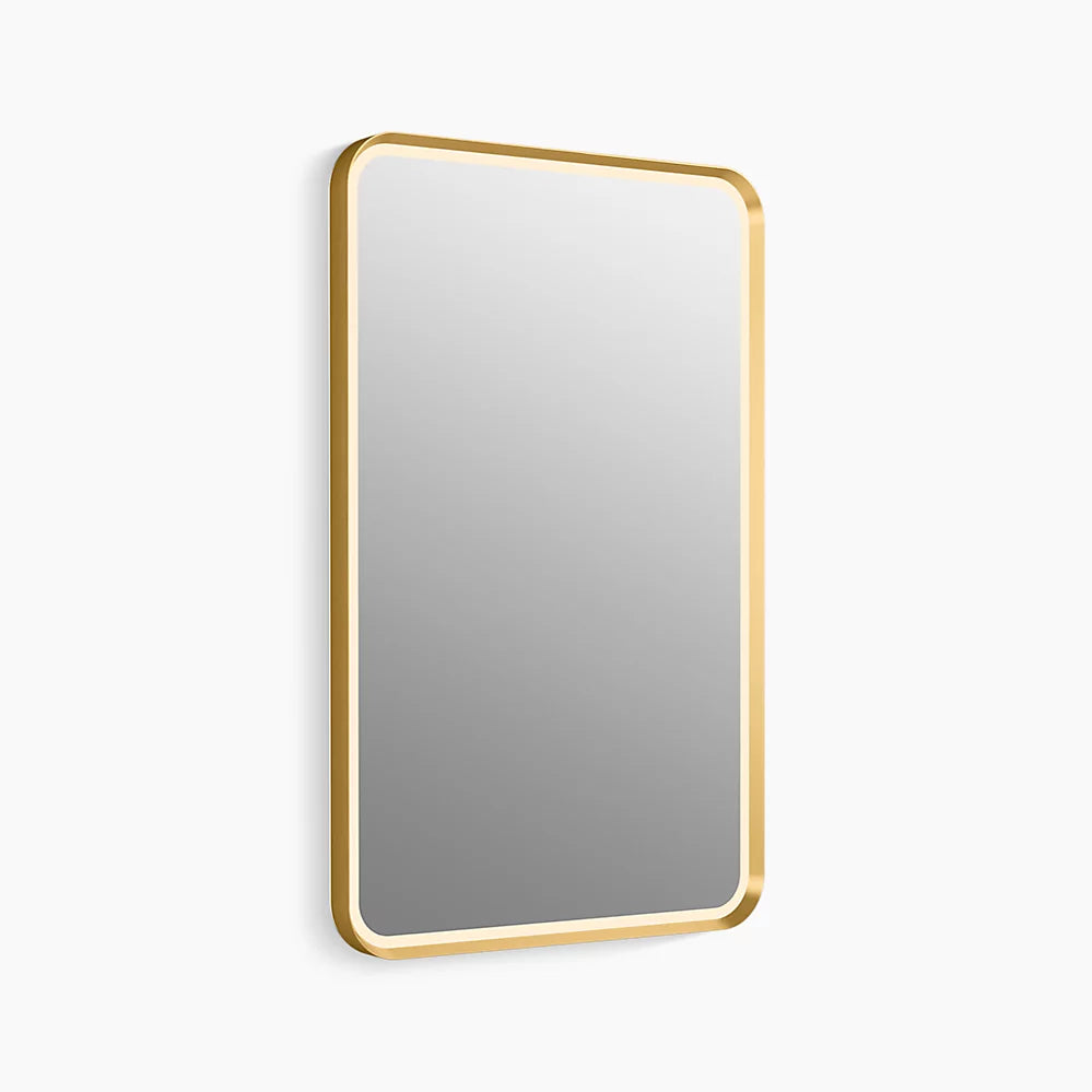 Kohler 22" x 34" rectangular lighted framed mirror