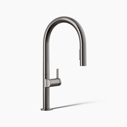 Kohler Pull-down kitchen sink faucet with two-function sprayhead