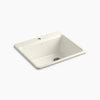 Kohler Riverby® 25" top-mount single-bowl kitchen sink