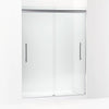 Kohler 79-1/16" H sliding shower door with 5/16"-thick glass