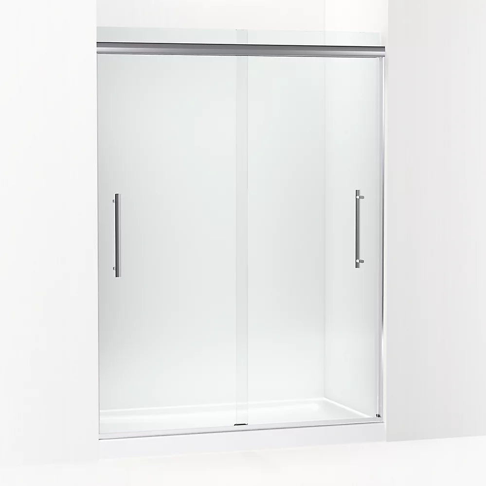 Kohler 79-1/16" H sliding shower door with 5/16"-thick glass