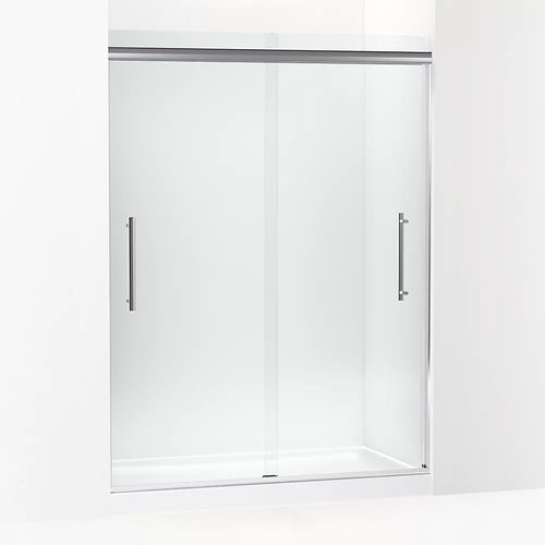 Kohler 79-1/16" H sliding shower door with 5/16"-thick glass