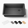Kohler Billings® 29" undermount single-bowl workstation kitchen sink