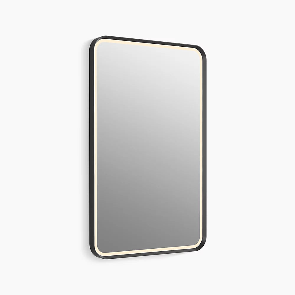 Kohler 22" x 34" rectangular lighted framed mirror