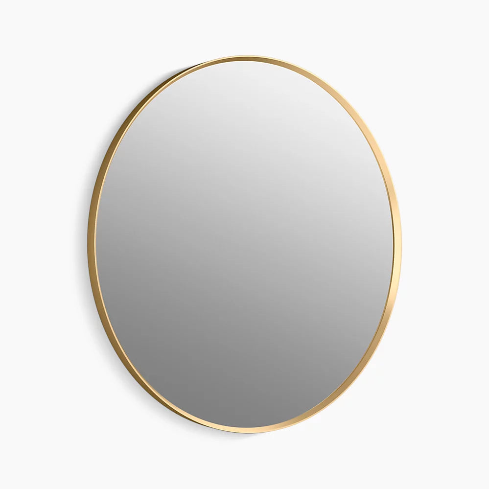 Kohler 36" round framed mirror