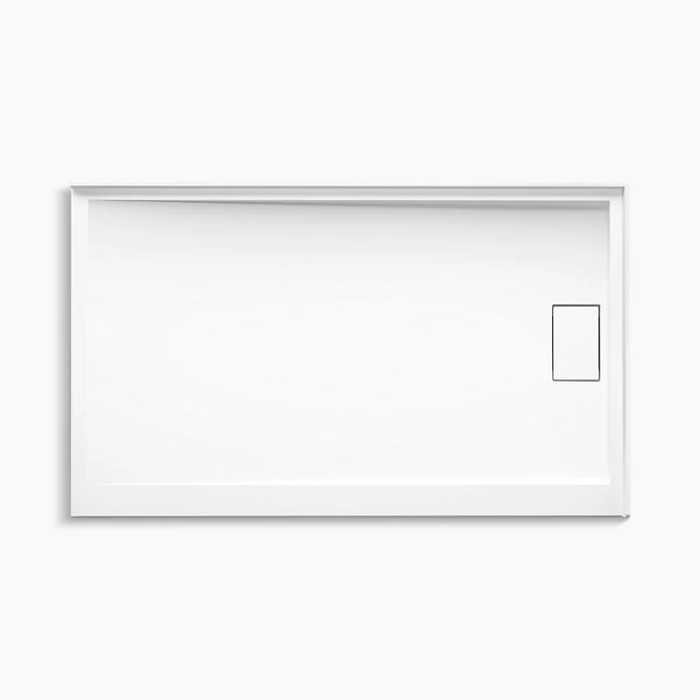 Kohler 60" x 36" corner shower base, right drain
