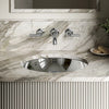 Kohler 20" oval drop-in/undermount bathroom sink, no overflow