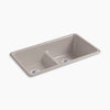 Kohler Smart Divide® 33" top-/undermount double-bowl kitchen sink
