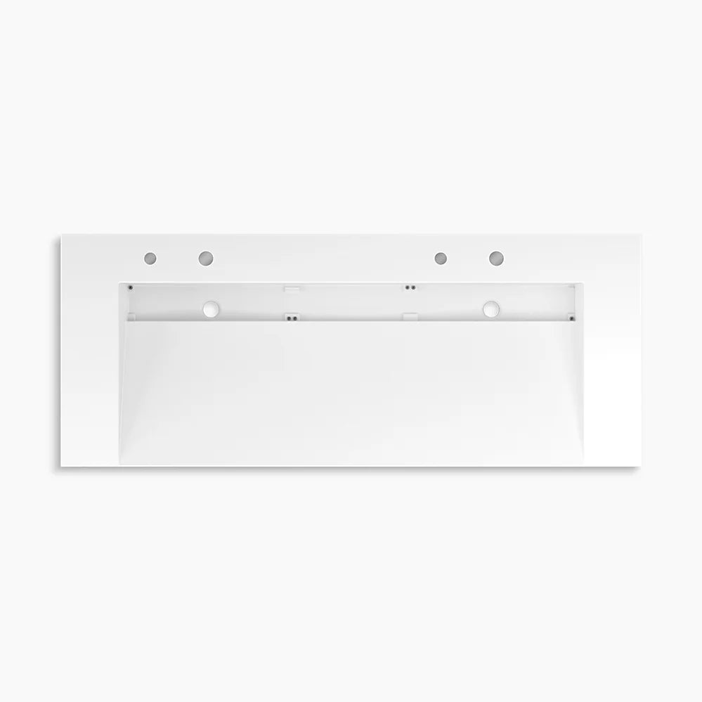 Kohler 60" wall-mount trough lavatory system
