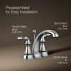 Kohler Centerset bathroom sink faucet, 1.2 gpm