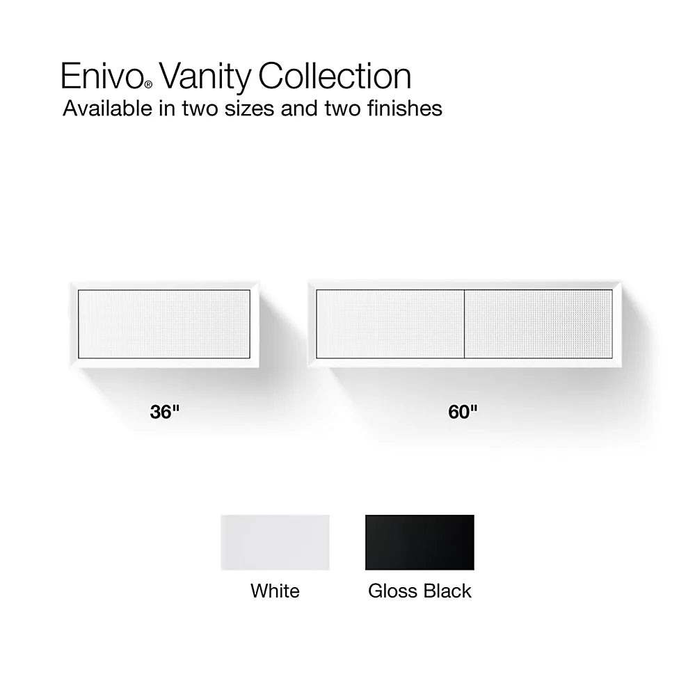 Kohler 36" wall-hung bathroom vanity cabinet