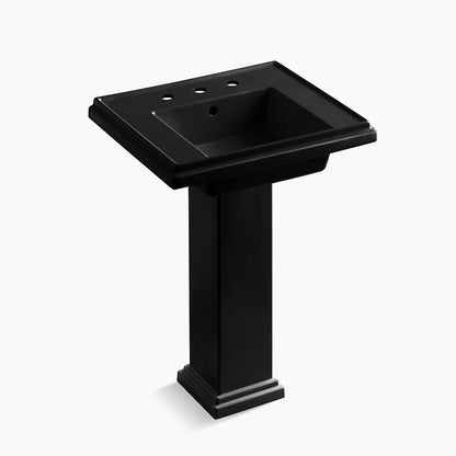 Kohler 24" square pedestal bathroom sink