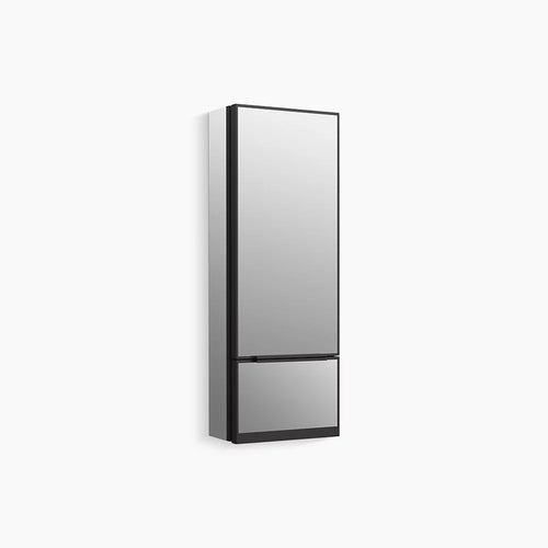 Kohler 12" x 32" framed medicine cabinet, left-hinged