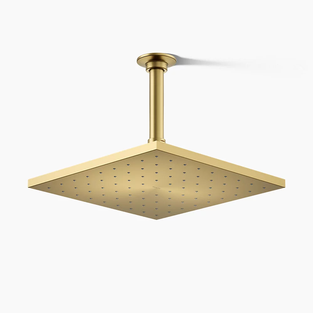 Kohler Contemporary Square 10" single-function rainhead, 2.5 gpm