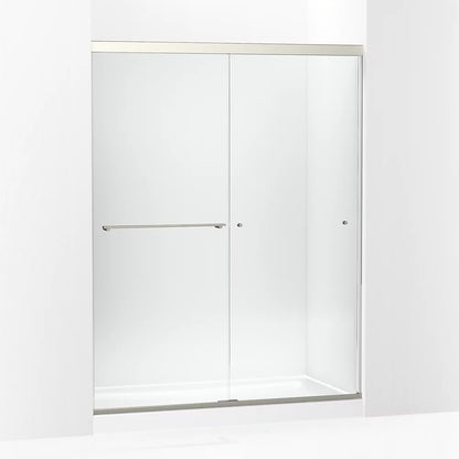 Kohler 76" H sliding shower door with 5/16"-thick glass