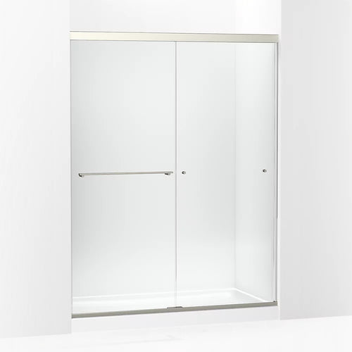 Kohler 76" H sliding shower door with 5/16"-thick glass