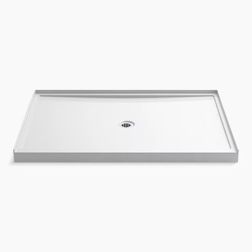 Kohler 60" x 42" alcove shower base, center drain