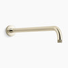 Kohler 19" wall-mount single-function rainhead arm and flange